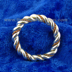 Twist Ring, silver
