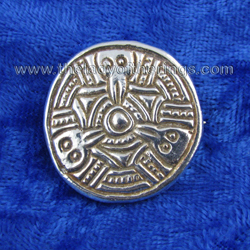 Broche ronde féroïenne viking symbol jewel