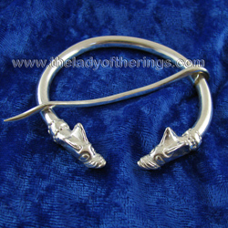 Gotland penannular viking brooch
