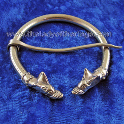Gotland penannular viking brooch