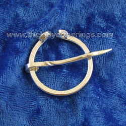 Small penannular viking brooch