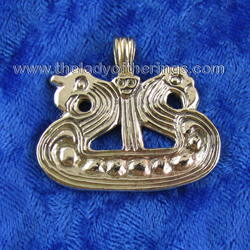 Lillevang Ship viking pendant