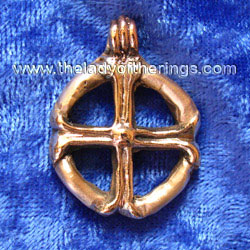 solar wheel viking symbol jewel