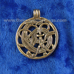 pendentif dragon Wisbech viking