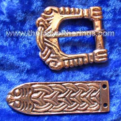 viking belt buckle and tip